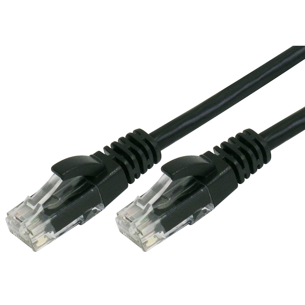 RJ45 CAT6 UTP Ethernet Networking Lan Cable Patch Cord Black